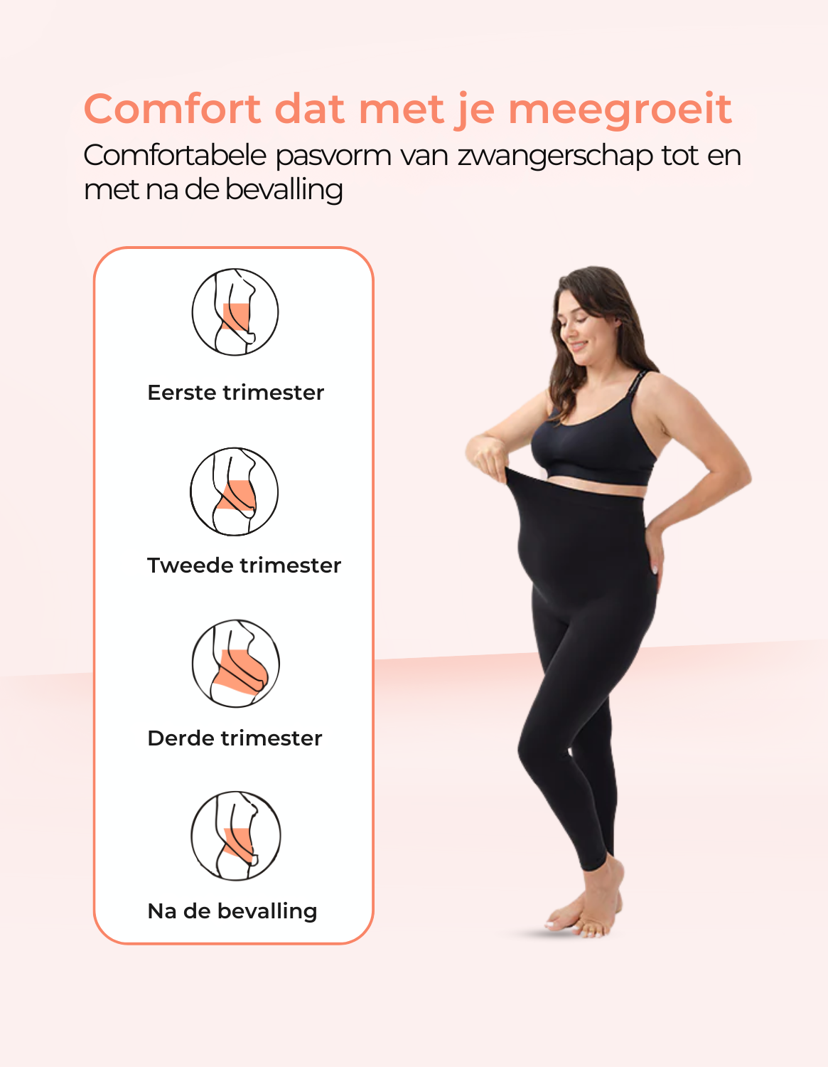 Nivora™ Zwangerschapsleggings