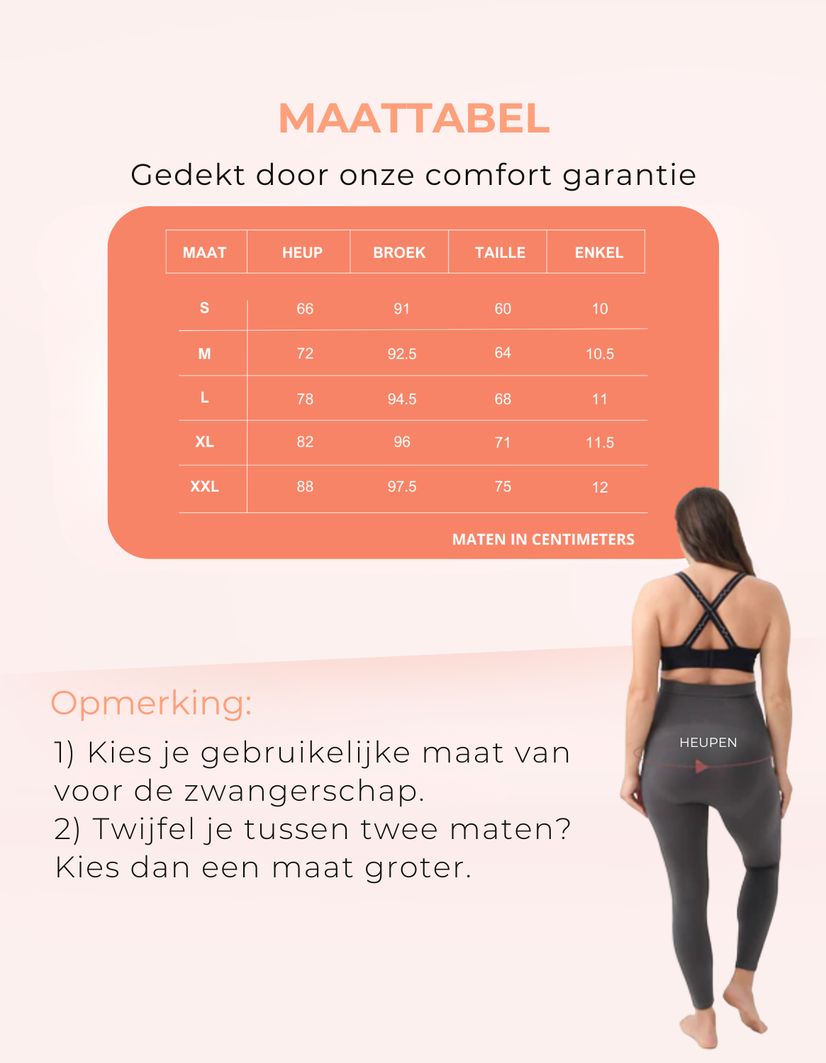 Nivora™ Zwangerschapsleggings